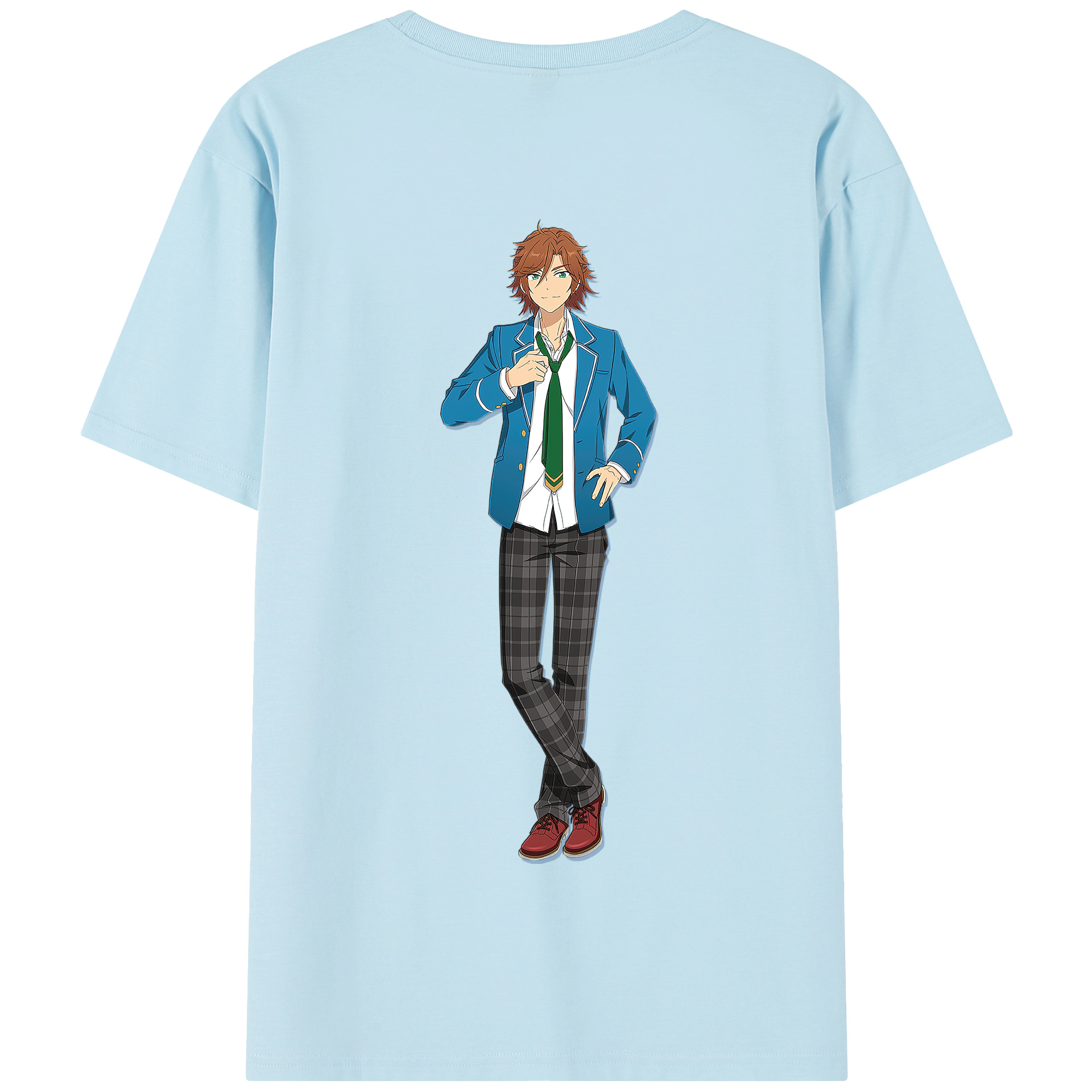 （画像用） あんさんぶるスターズ! Ensemble Stars 綿100％半袖Tシャツ（背面プリント）